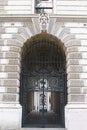 Ornate arched entrance Royalty Free Stock Photo