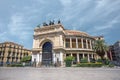 Ornate architecture in Palermo, Italy