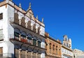 Ornate balconies, Ecija, Spain. Royalty Free Stock Photo