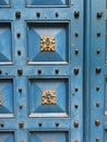 Ornate Blue door