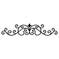 Ornate Borders icon vector. Frame framing illustration sign. vintage pattern symbol or logo. Royalty Free Stock Photo