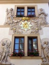 Ornate Building Facade, Prague