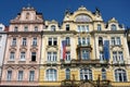 Ornate Building Facades, Prague