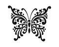 Ornate butterfly for your design