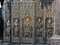 Ornate carvings on the entrance of Billeshwara Temple