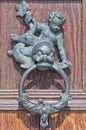 Ornate Cast Iron Door Knocker Royalty Free Stock Photo