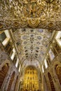 Ornate Ceiling Altar Santo Domingo de Guzman Church Oaxaca Mexico Royalty Free Stock Photo