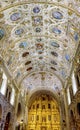 Ornate Ceiling Altar Santo Domingo de Guzman Church Oaxaca Mexico Royalty Free Stock Photo