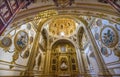 Ornate Ceiling Dome Santo Domingo de Guzman Church Oaxaca Mexico