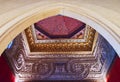 Ornate Ceiling, Historic AlcÃÂ¡zar de Segovia, Castile and Leon, Spain