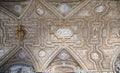 Ornate Ceiling of Saint Peters Basilica in the Vatican City Royalty Free Stock Photo