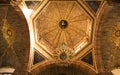 Ornate church ceiling Royalty Free Stock Photo