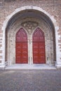 Ornate church doorway Royalty Free Stock Photo