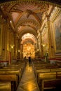 Ornate church interior Royalty Free Stock Photo