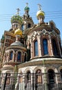 Church of the Savior on the Spilled Blood - St Petersburg Russia Royalty Free Stock Photo