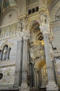 Ornate columns, Basilica Notre-Dame de Fourviere, Lyon