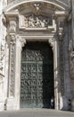 Cathedral Door, Milan, Italy Royalty Free Stock Photo