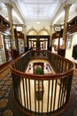 Interior of Old Shopping Bank Arcade, Wellington, New Zealand Royalty Free Stock Photo