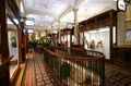 Interior of Old Shopping Bank Arcade, Wellington, New Zealand Royalty Free Stock Photo