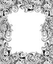 Ornate Engraved Baroque Frame