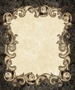 Ornate Engraved Baroque Frame