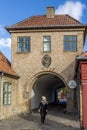 Ornate entrance to the star-shaped 17th century Kastellet military fortress