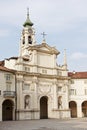 Ornate facade and clock tower, Venaria Reale