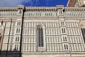 Ornate facade of Dome of the Cathedral of Santa Maria del Fiore, Florence, Italy. Royalty Free Stock Photo