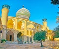 The place of pilgrimage in Shiraz, Iran