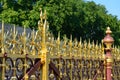 Ornate Fence at albert memorial