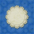 Ornate Floral Card Background