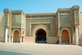 Ornate gate in Meknes