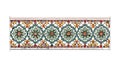 Ornate Geometric Pattern Tile for Traditional Decor, vector design Generative AI Royalty Free Stock Photo
