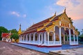 The ornate Viharn of Wat Koh Walukaram Temple, Lampang, Thailand