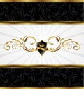 Ornate golden decorative frame