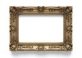 Ornate golden picture frame Royalty Free Stock Photo
