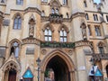 Ornate gothic facade in London