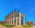 Ornate Gothic  St Barbara Cathedral, Kutna Hora, Czech Republic Royalty Free Stock Photo