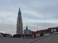 Tower of the cathedral of Antwerp