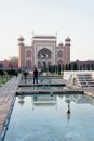 The Ornate Grand Entrance Gate to The Taj Mahal Grounds