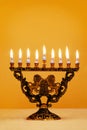 Ornate Hanukkah Menorah