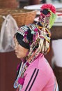 Ornate Headwear of Hani People
