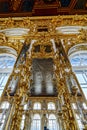 Ornate interior of the Catherine Palace