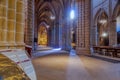 interior of the Catholic Catedral de Santa Maria la Real, Pamplona Royalty Free Stock Photo