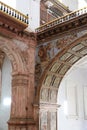 Ornate Interior, Church of St. Francis of Assisi, Old Goa, India Royalty Free Stock Photo