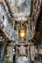 Rococo church interior, Munich