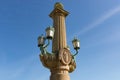 Ornate lamp post