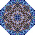 Ornate mandala pattern. Octagonal design for umbrella, rug, decorative cushion