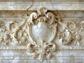 Ornate marble architectural detail Royalty Free Stock Photo