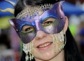 Ornate Mask Costume 2 Royalty Free Stock Photo